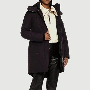 Moose Knuckles Down Parka, Size S/P, Dark Blue